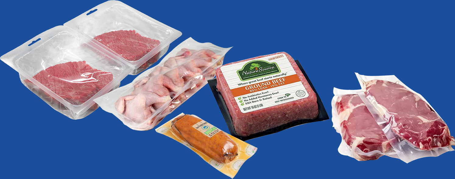 Thermoforming packaging machine samples Muestras de máquina de embalaje termoformado