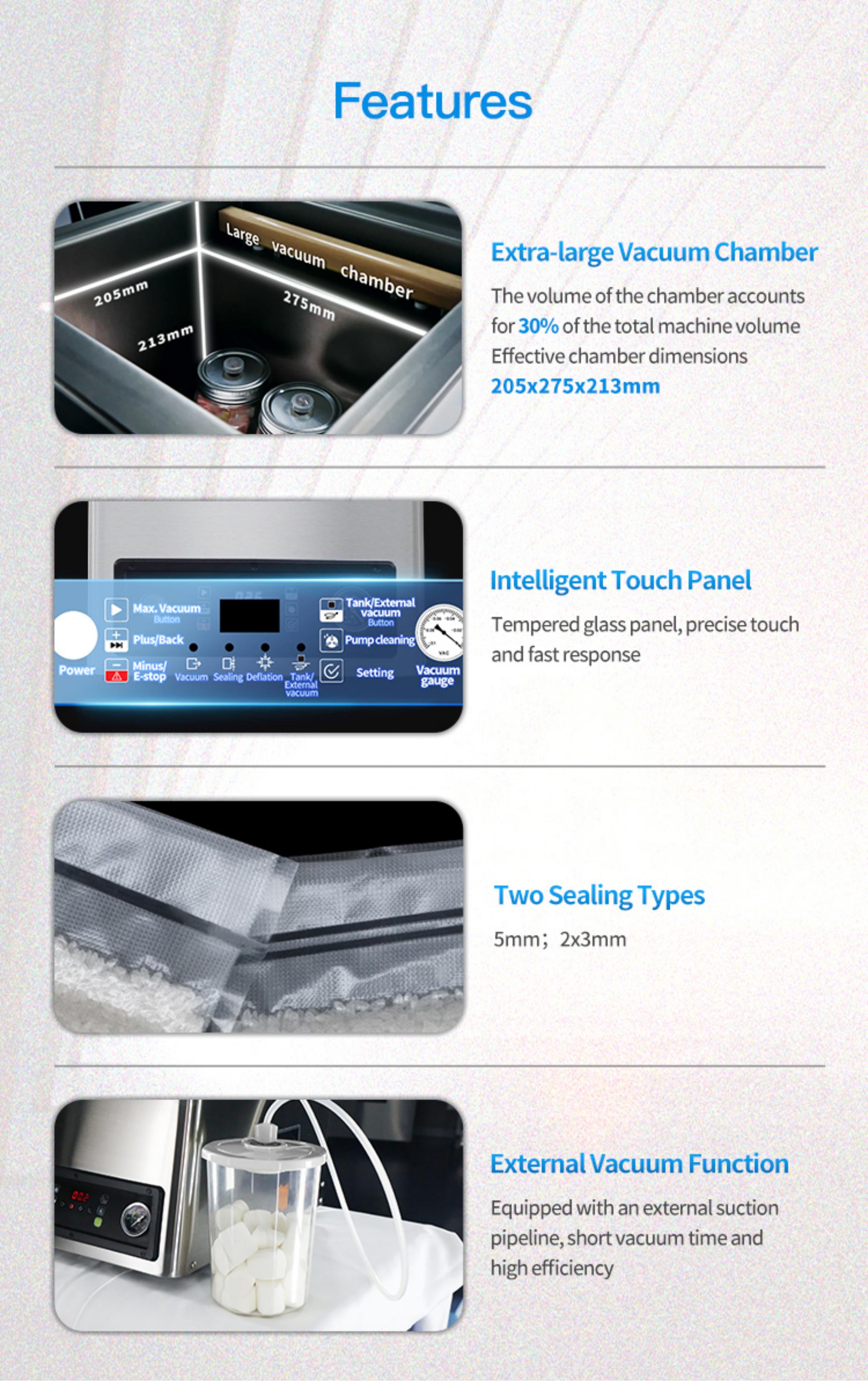 sellador de aspiradora de alimentos