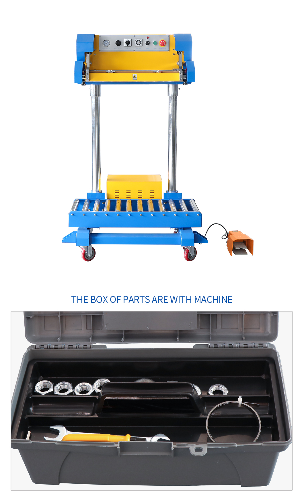 Sellador de banda de bolsa de servicio pesado QF-600L-S