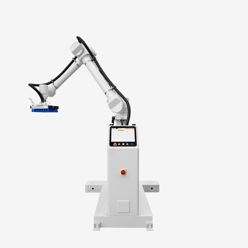  Paletizador Cobot automático Hualian Sistemas de estaciones de trabajo de paletizado para cajas de cartón HPR-40-6