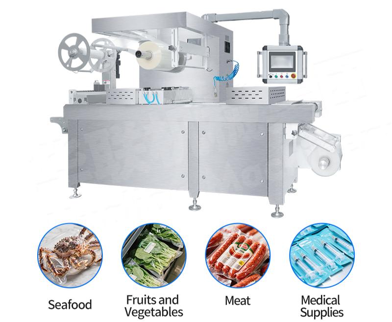 m&aacute;quina de termoformado para envases de alimentos