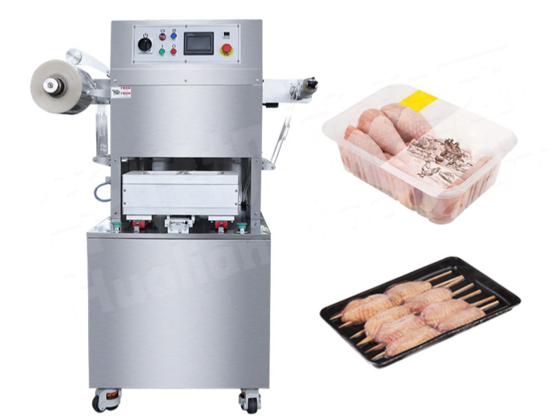 m&aacute;quina selladora de bandejas vertical