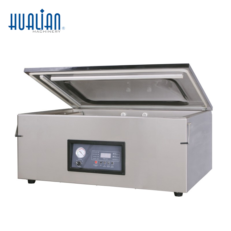 Máquina de sellado de aspiradora de carne de cámaras de gran cámara de gran parte de la máquina de sellado de vacío 