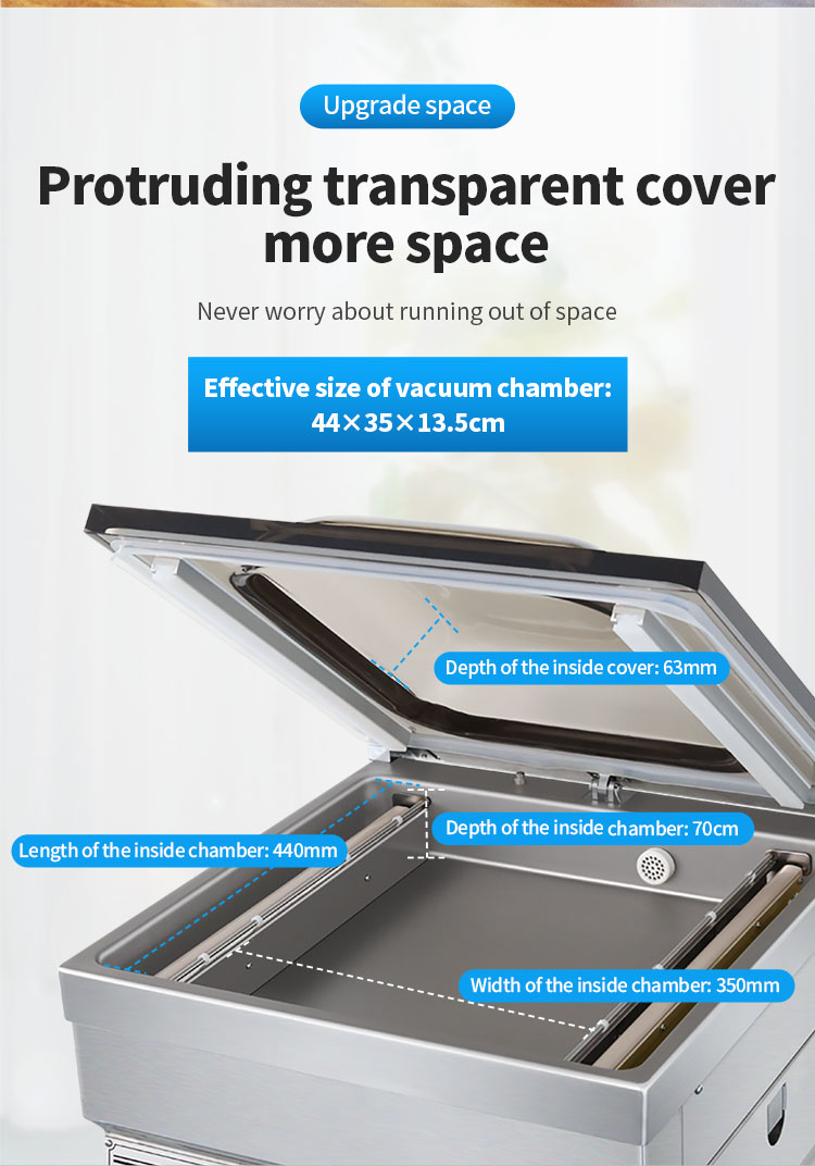 M&aacute;quina de embalaje de vac&iacute;o Hualian 