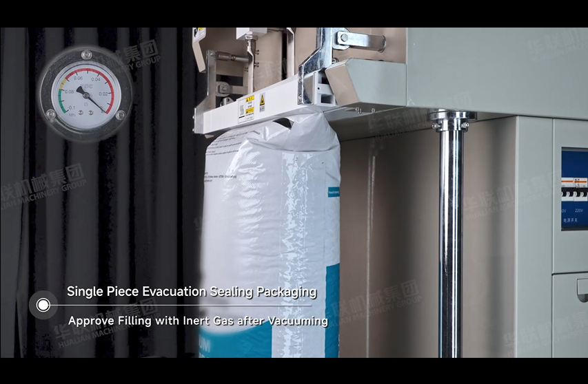 Sellador de vac&iacute;o externo de tipo boquilla para bolsas pesadas