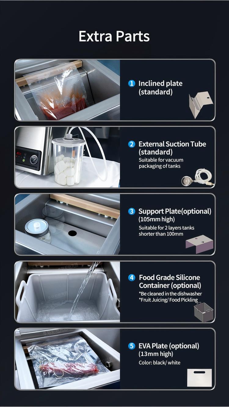 m&aacute;quina de envasado al vac&iacute;o de mesa