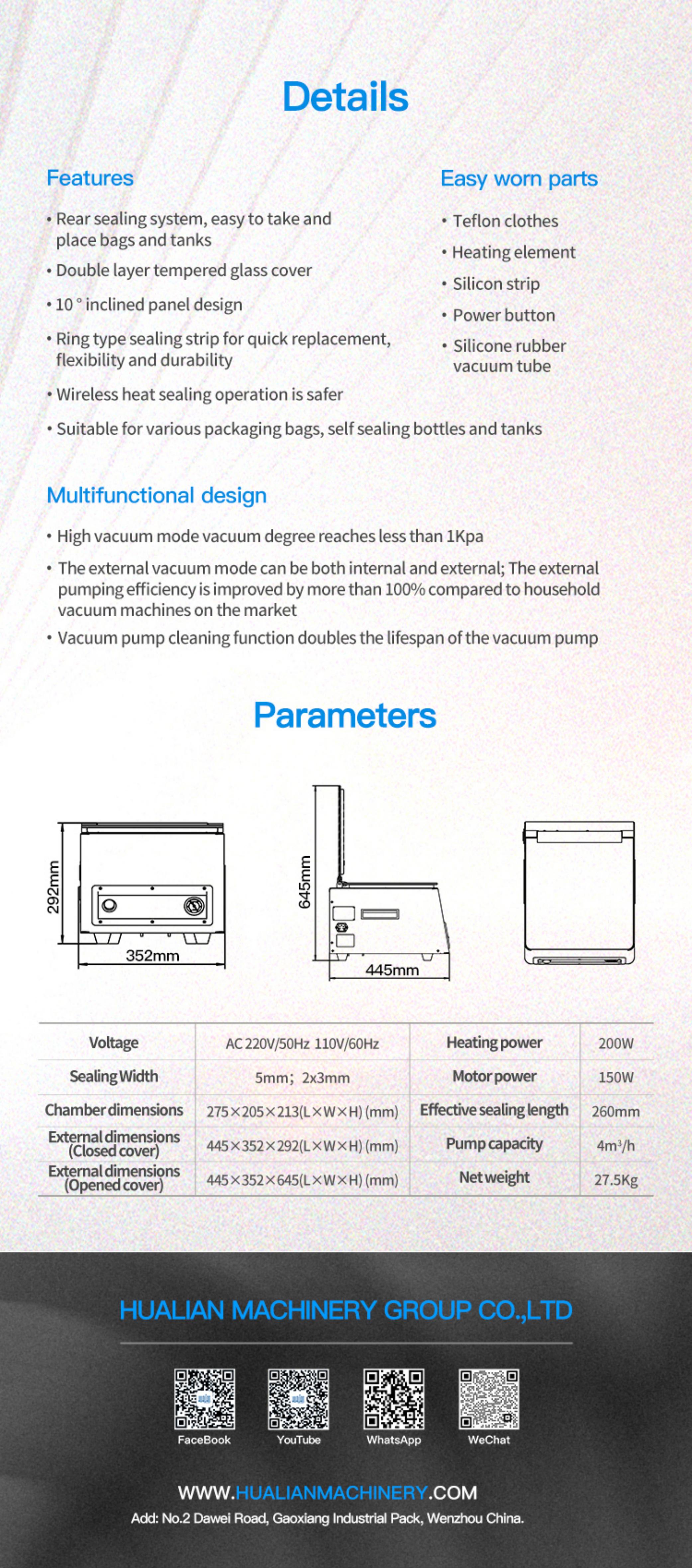 m&aacute;quina de envases al vac&iacute;o 