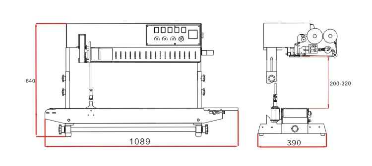 4 FRS-1010II 尺寸图