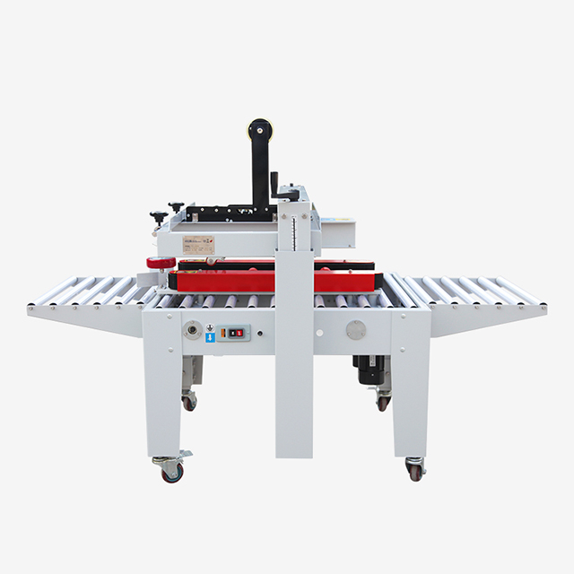 Máquina empacadora de cajas de cartón con cinta adaptable de alta calidad FXJ-5050AS