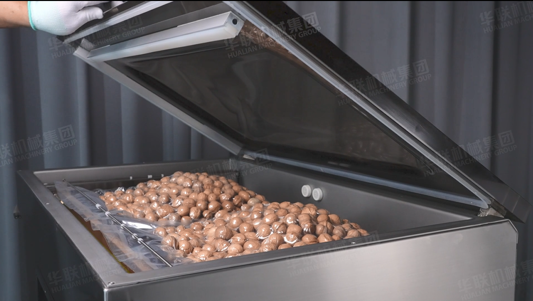 m&aacute;quina de envasado al vac&iacute;o para nueces