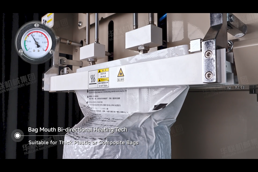 Sellador de vac&iacute;o externo de tipo boquilla para bolsas pesadas