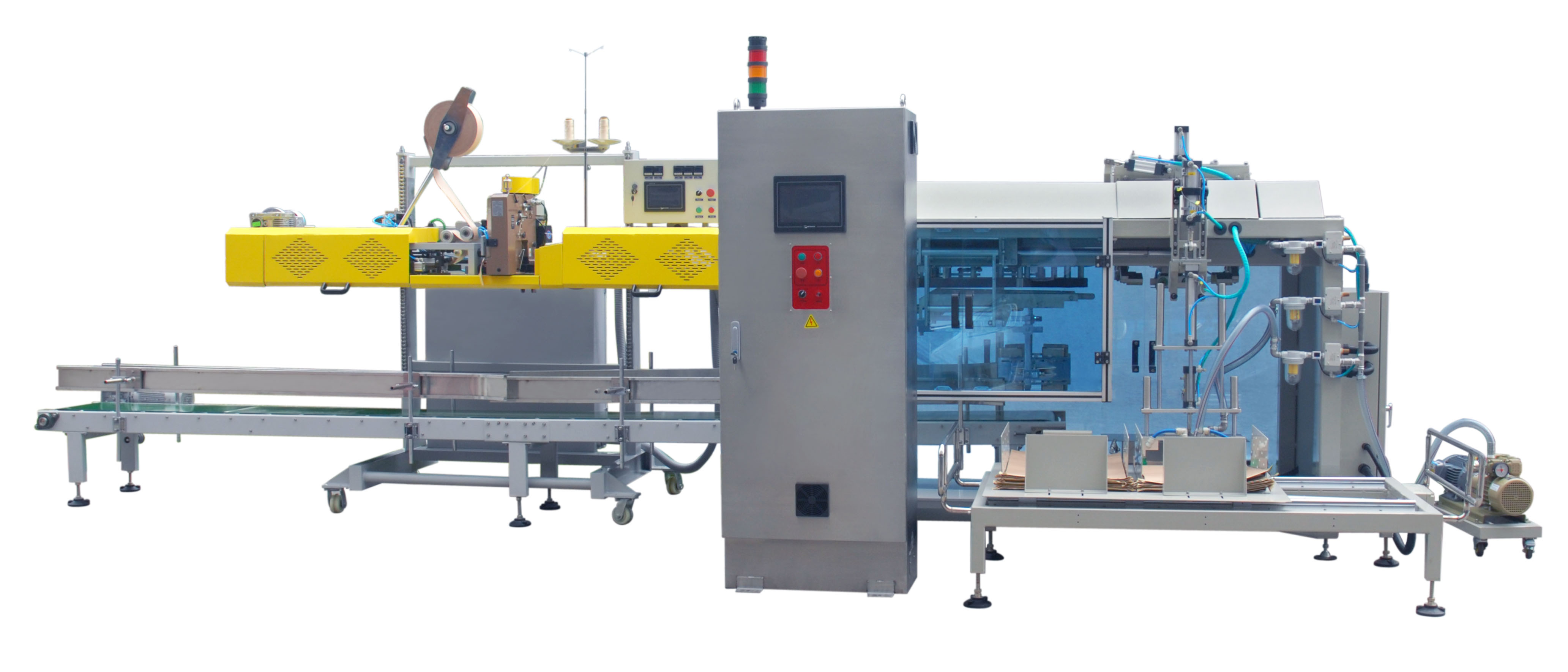 Ingeniería de la máquina de embalaje de plástico