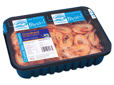 M&aacute;quina envasadora de mapas para mariscos.