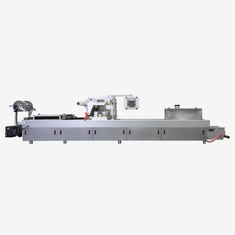 Fabricantes completos de la máquina de envasado de salto de vacío automático de alimentos para la venta HVR-520A