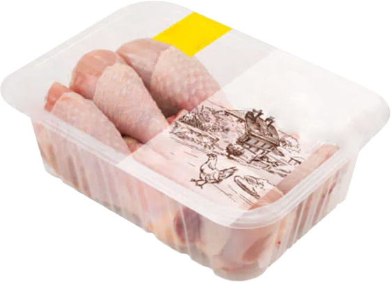 M&aacute;quina selladora de bandejas para pollo 