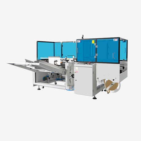 Máquina formadora automática de cajas de cartón Hulian con sellado inferior de papel Kraft activado por agua HCE-544W-L 