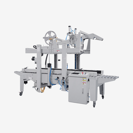 Máquina automática de sellado de cajas de cartón con cinta engomada activada por agua plegable con solapa ecológica Hualian HCS-655FW 