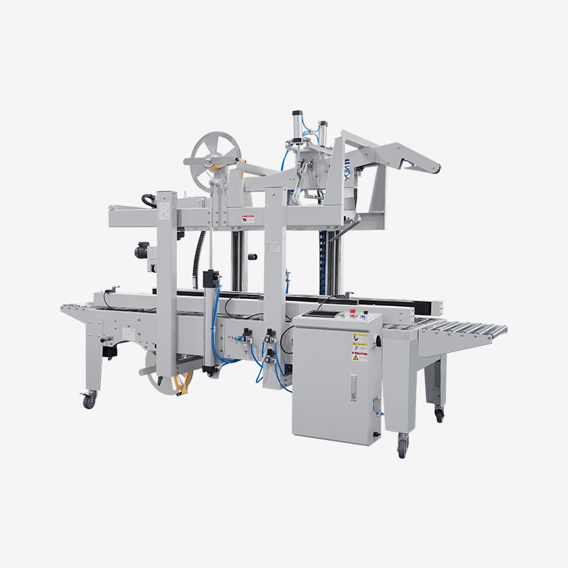 Máquina automática de sellado de cajas de cartón con cinta engomada activada por agua plegable con solapa ecológica Hualian HCS-655FW 