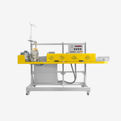 Máquina automática de envasado, plegado y cosido de sellado de una línea Hualian para pellets de plástico FBHS-24