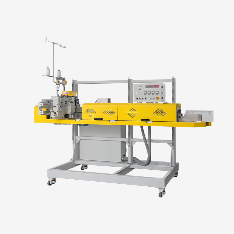 Máquina automática de envasado, plegado y cosido de sellado de una línea Hualian para pellets de plástico FBHS-24