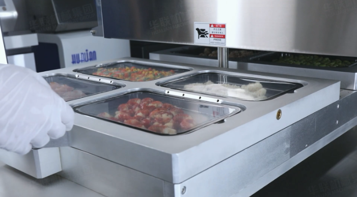 M&aacute;quina de envases de vac&iacute;o de bandeja