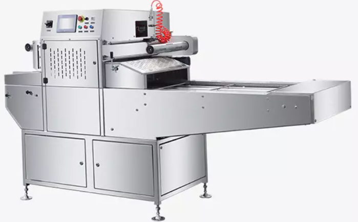 Sellador autom&aacute;tico de bandejas MAP para alimentos HVT-450A